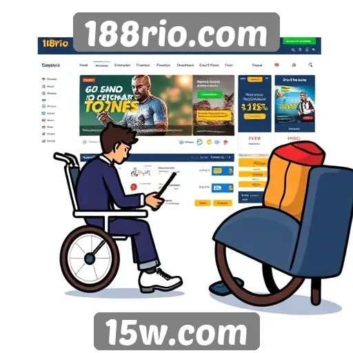Acessibilidade e usabilidade do site de apostas 188rio